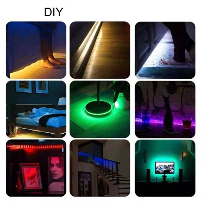 LED Wall Stickers Colorful Changing Night Light Lamp Home Decor DIY Living Room Wall Sticker - Great Stuff OnlineGreat Stuff Online
