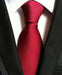 Ties Fashion Neckties Classic Men's Stripe Yellow Navy Blue Wedding Ties Jacquard Woven 100% Silk Men Solid Tie Polka Dots Neck Ties - Great Stuff OnlineGreat Stuff Online Red