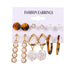 FNIO Women's Earrings Set Pearl Earrings For Women Bohemian Fashion Jewelry 2020 Geometric Crystal Heart Stud Earrings - Great Stuff OnlineGreat Stuff Online LNI0807-3