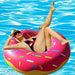 Rooxin Inflatable Donut Swimming Ring for Pool Float Mattress Swimming Pool Thickened PVC Summer Floating Ring Seat Toys - Great Stuff OnlineGreat Stuff Online