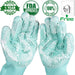 Magic Silicone Dishwashing Scrubber Dish Washing Sponge Rubber Scrub Gloves Kitchen Cleaning 1 Pair - Great Stuff OnlineGreat Stuff Online
