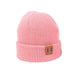 9 Colors S/L Baby Hat for Boy Warm Baby Winter Hat for Kids Beanie Knit Children Hats for Girls Boys Baby Cap Newborn Hat 1PC - Great Stuff OnlineGreat Stuff Online Pink / S