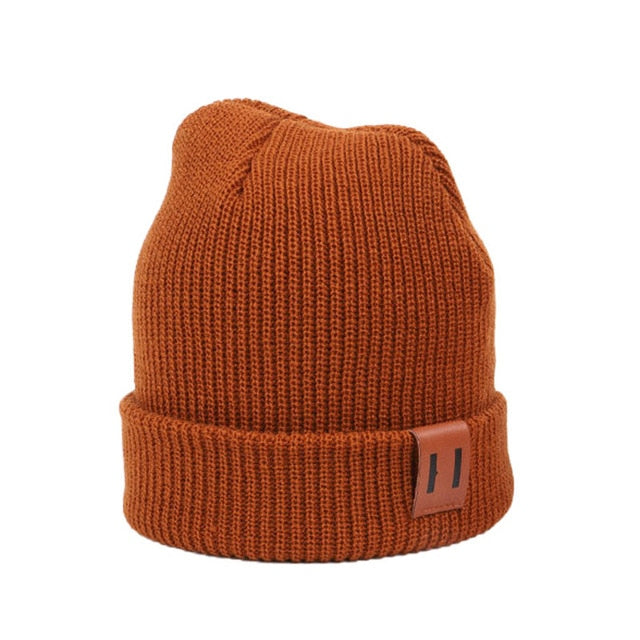 9 Colors S/L Baby Hat for Boy Warm Baby Winter Hat for Kids Beanie Knit Children Hats for Girls Boys Baby Cap Newborn Hat 1PC - Great Stuff OnlineGreat Stuff Online Coffee / S