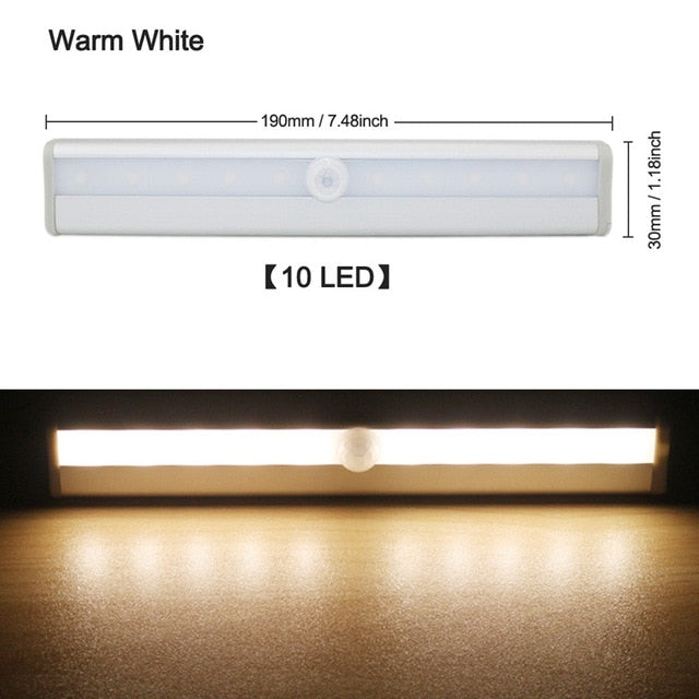 LED Motion Sensor Light - Great Stuff OnlineGreat Stuff Online 10 Led Warm White