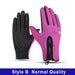 Waterproof Winter Warm Gloves Snow Ski Touch Screen Gloves - Great Stuff OnlineGreat Stuff Online B Pink / M