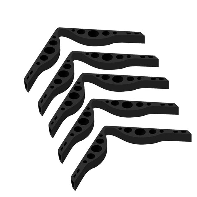 mask 5 Pack Silicone Mask Holder Increases Breathing Space Help Breathe Smoothly - Great Stuff OnlineGreat Stuff Online Black