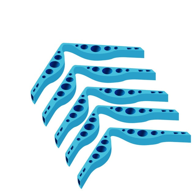 mask 5 Pack Silicone Mask Holder Increases Breathing Space Help Breathe Smoothly - Great Stuff OnlineGreat Stuff Online Blue