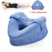 Orthopedic Memory Foam Leg Positioner Pillow Knee Support Cushion - Great Stuff OnlineGreat Stuff Online Blue + Extra Case