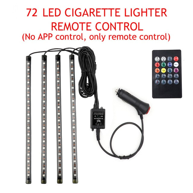Car Interior Led Tights - Great Stuff OnlineGreat Stuff Online 72 CIGARETTE RC / China