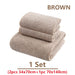 Bamboo Cotton Towel - Great Stuff OnlineGreat Stuff Online BROWN 4