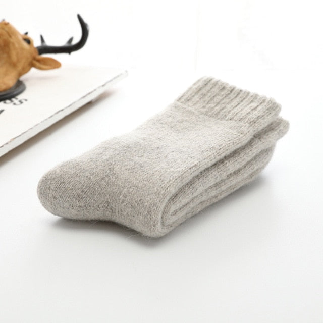 Unisex Warm Winter Merino Wool Socks - Great Stuff OnlineGreat Stuff Online W01 creamy-white