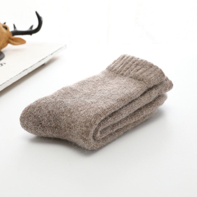 Unisex Warm Winter Merino Wool Socks - Great Stuff OnlineGreat Stuff Online C01 brown