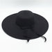 Women's UV Resistant Panama Straw Hat - Great Stuff OnlineGreat Stuff Online black