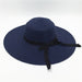 Women's UV Resistant Panama Straw Hat - Great Stuff OnlineGreat Stuff Online Navy blue 2