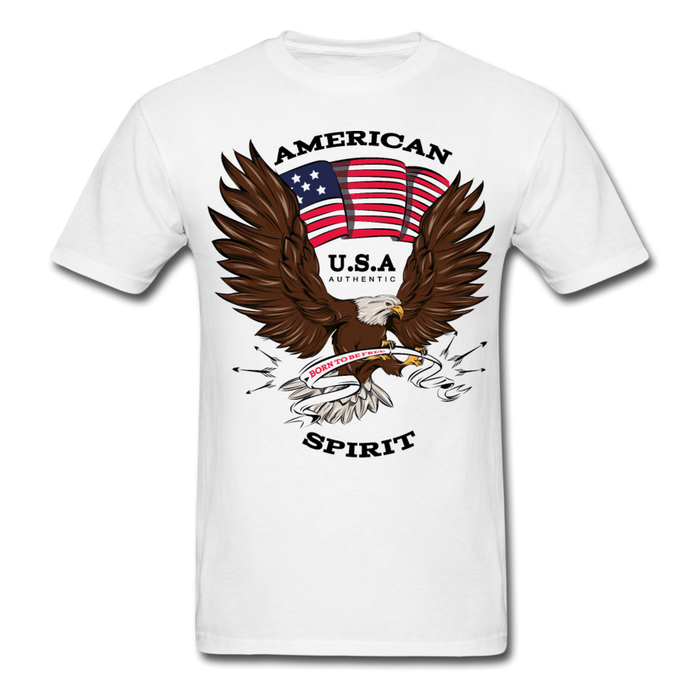 Unisex Classic T-Shirt | Fruit of the Loom 3930 American Spirit Unisex Classic T-Shirt - Great Stuff OnlineSPOD white / S