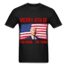 Ultra Cotton Adult T-Shirt | Gildan G2000 MERRY 4TH OF YOU KNOW.. THE THING UNISEX T-SHIRT - Great Stuff OnlineSPOD black / S