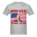 Ultra Cotton Adult T-Shirt | Gildan G2000 MERRY 4TH OF YOU KNOW.. THE THING UNISEX T-SHIRT - Great Stuff OnlineSPOD heather gray / S