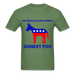 Ultra Cotton Adult T-Shirt | Gildan G2000 THE DISEASE KILLING AMERICA "DONKEY POX" UNISEX T-SHIRT - Great Stuff OnlineSPOD military green / S