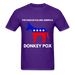 Ultra Cotton Adult T-Shirt | Gildan G2000 THE DISEASE KILLING AMERICA "DONKEY POX" UNISEX T-SHIRT - Great Stuff OnlineSPOD purple / S