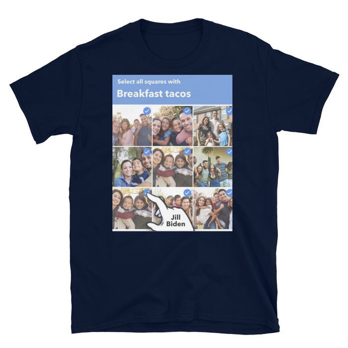 Jill Biden Taco Unisex T-Shirt - Great Stuff OnlineGreat Stuff Online Navy / S