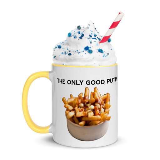 The Only Good Putin Mug with Color Inside - Great Stuff OnlineGreat Stuff Online Yellow