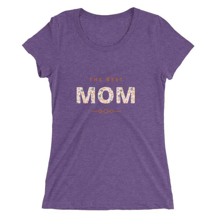 Ladies' Best Mom Short Sleeve t-shirt - Great Stuff OnlineGreat Stuff Online Purple Triblend / S
